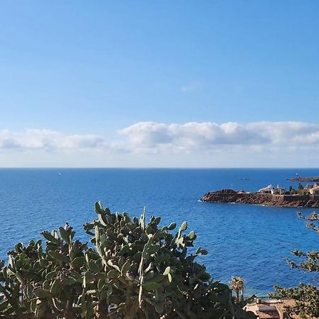 Petit Paradis Vue Mer- Plage Et Calanques A 3 Mn Saint-Raphaël Exterior foto